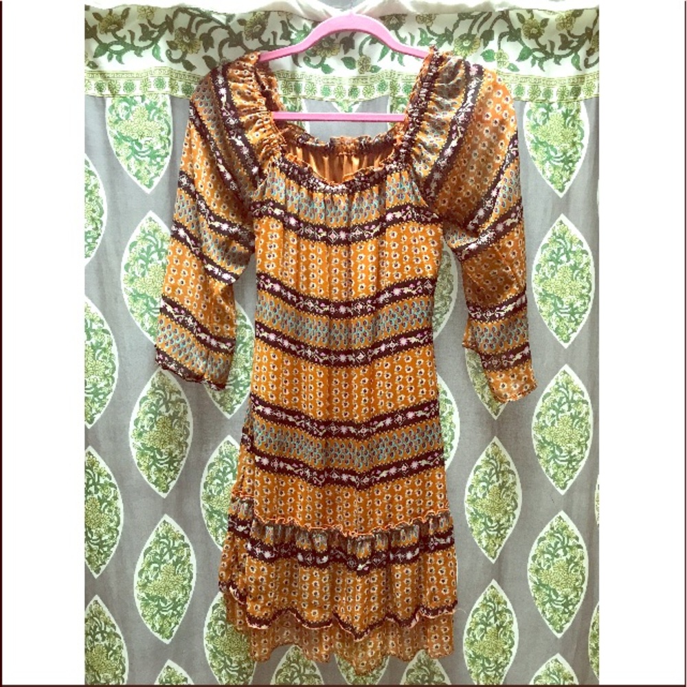 Vintage Retro Mini Dress
